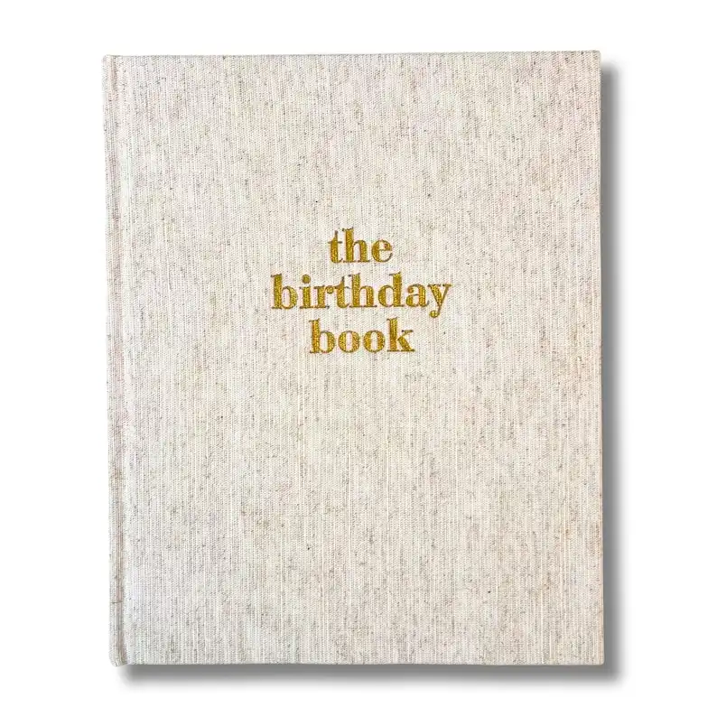 Birthday Book Keepsake Journal Perfect Gift for New Busy Parents Aesthetic Letter to Child Heirloom  